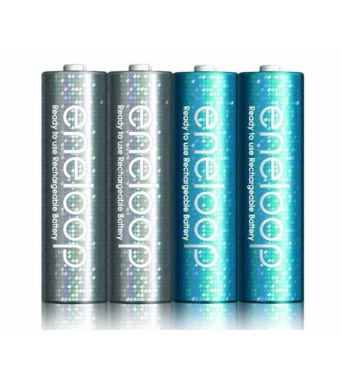 Sanyo Eneloop Glitter Battery AA 4pcs